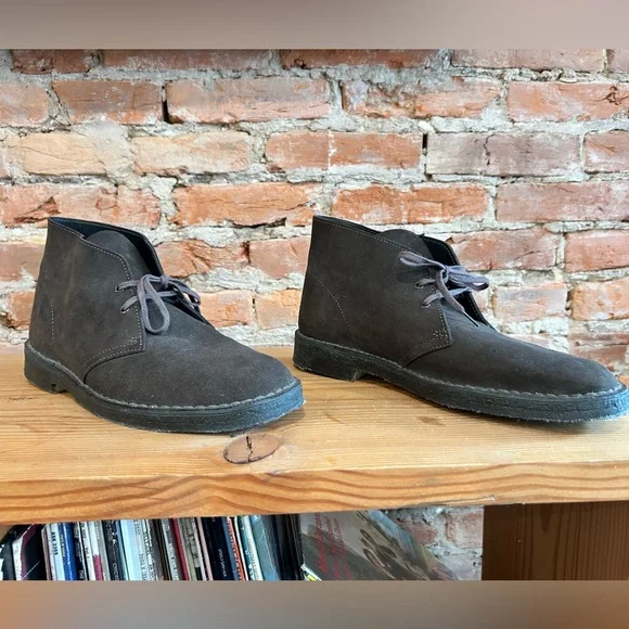 Clarks | Shoes | Mens Brown Clarks Desert Boots Size | Poshmark display picture 1